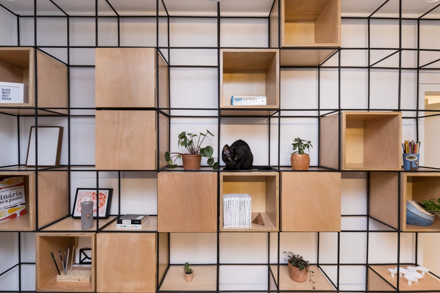 黑白灰的简约之家 | 巴西公寓设计案例-34