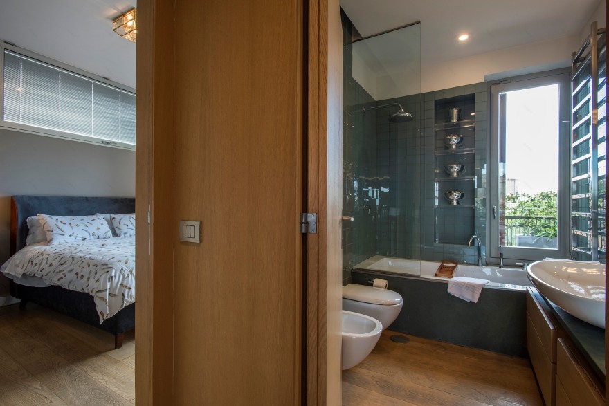 鸟语绿意中的宁静空间——罗马 Gianicolo 与 Trastevere 间 Oasi 公寓设计-38