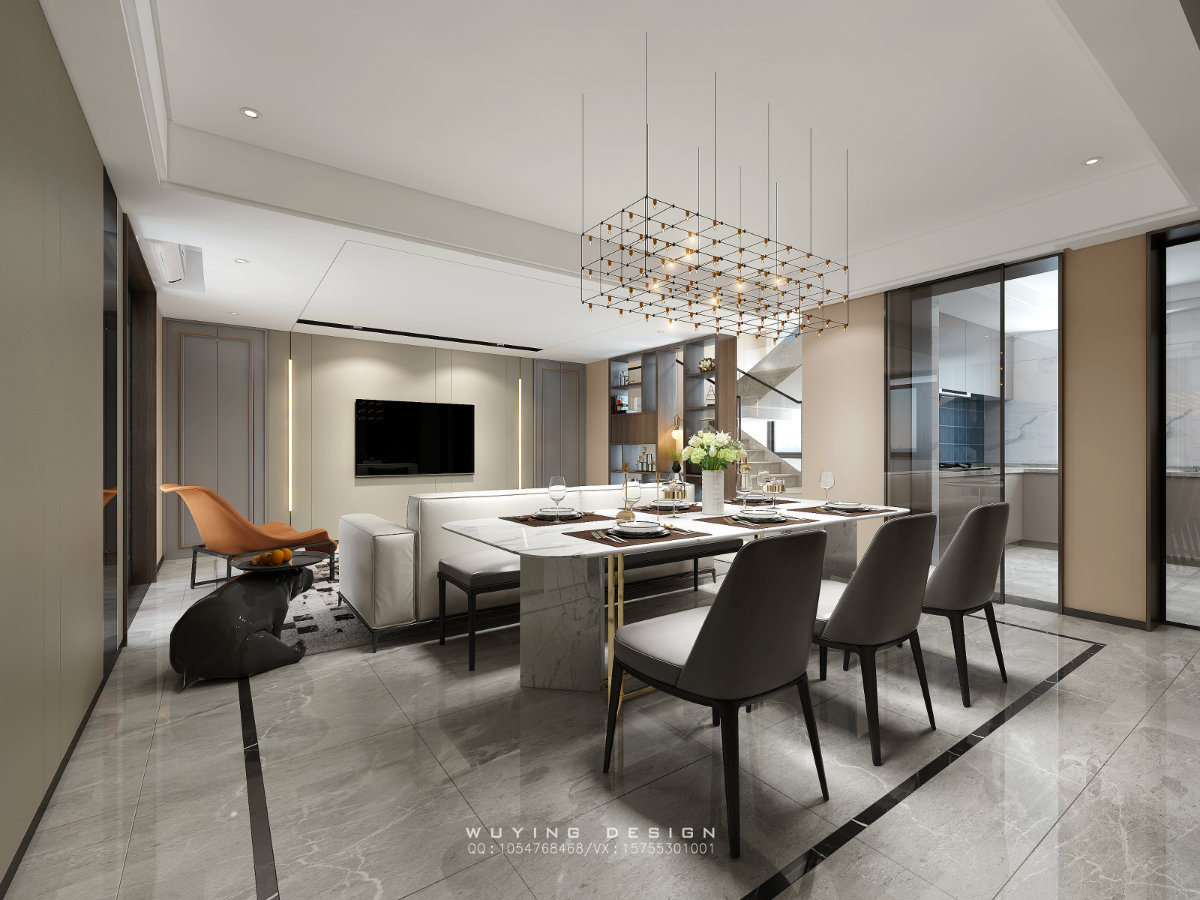 室内家装效果图展示丨中国芜湖丨芜湖無影设计表现-24