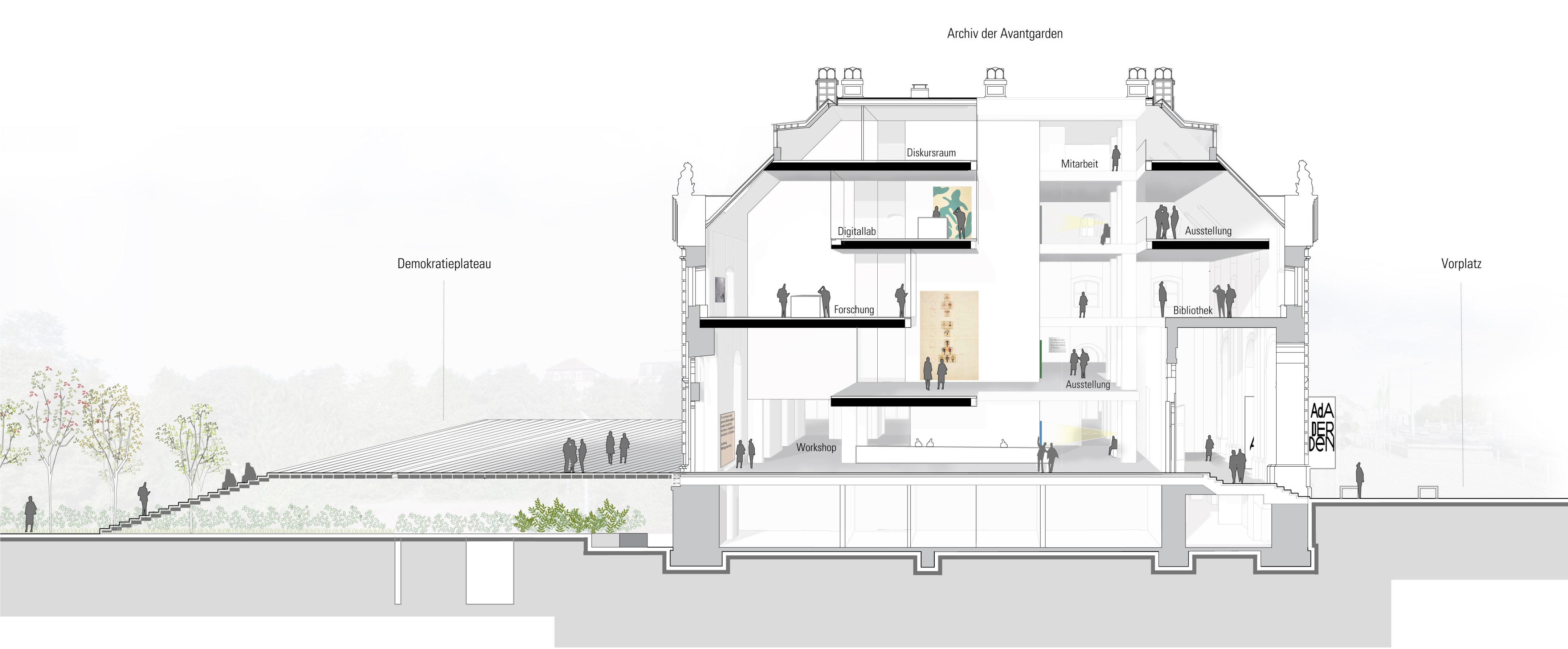 重焕新生的德累斯顿“Blockhaus”展厅-10