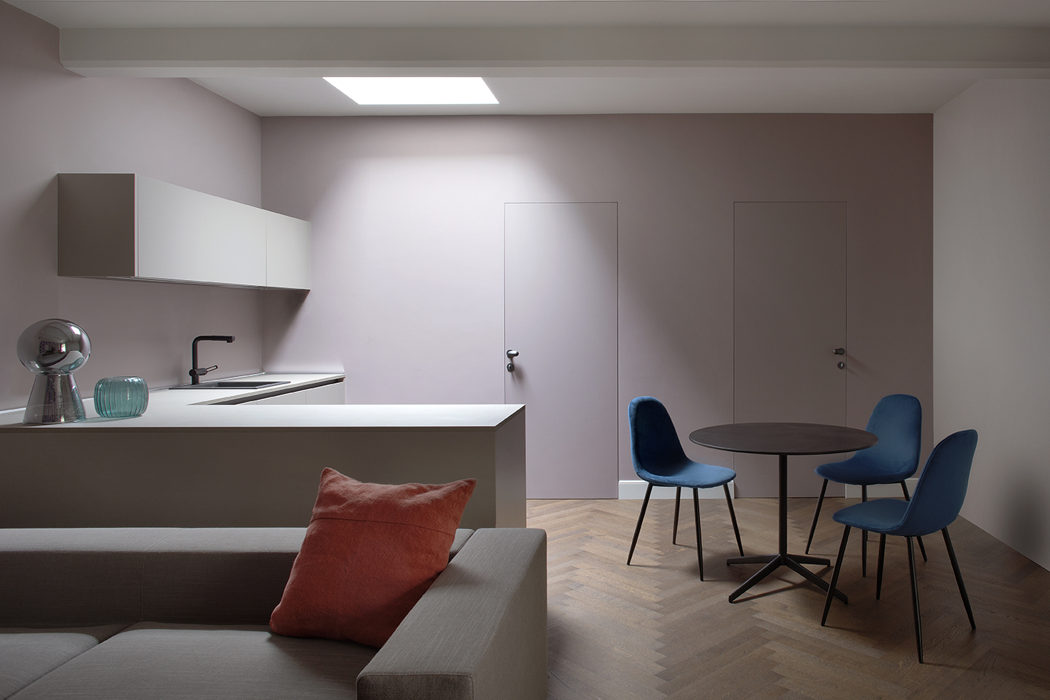 意大利别墅的精致木地板选材与室内设计-2