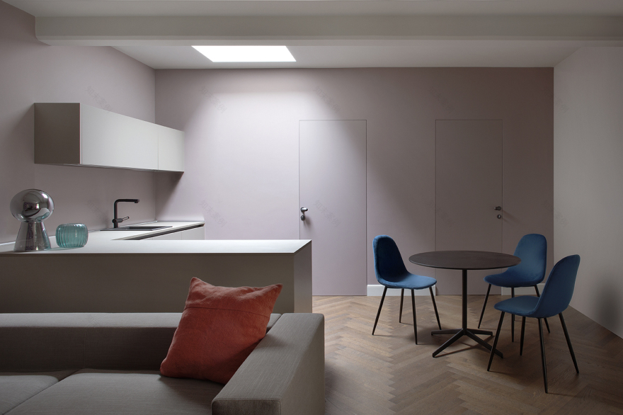 意大利别墅的精致木地板选材与室内设计-2