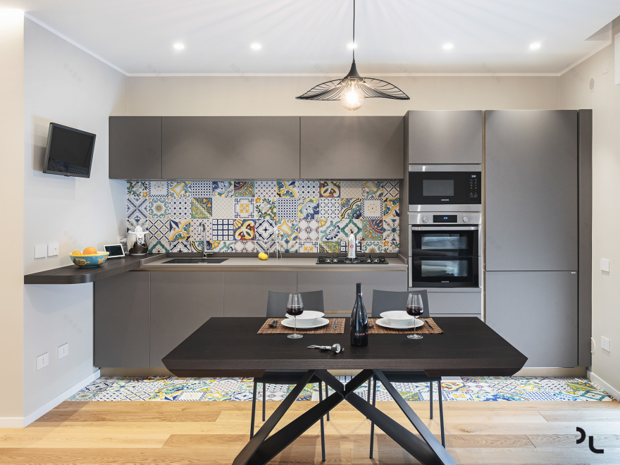 巴里城市气息 | 90 平米旧公寓的现代重生-15