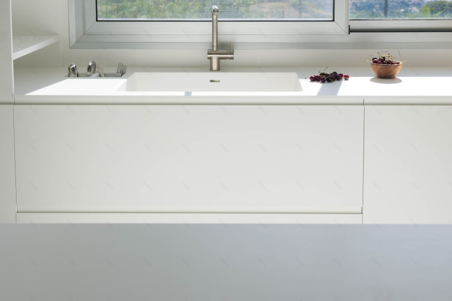 极简风格别墅厨房设计,打造开放式空间-7