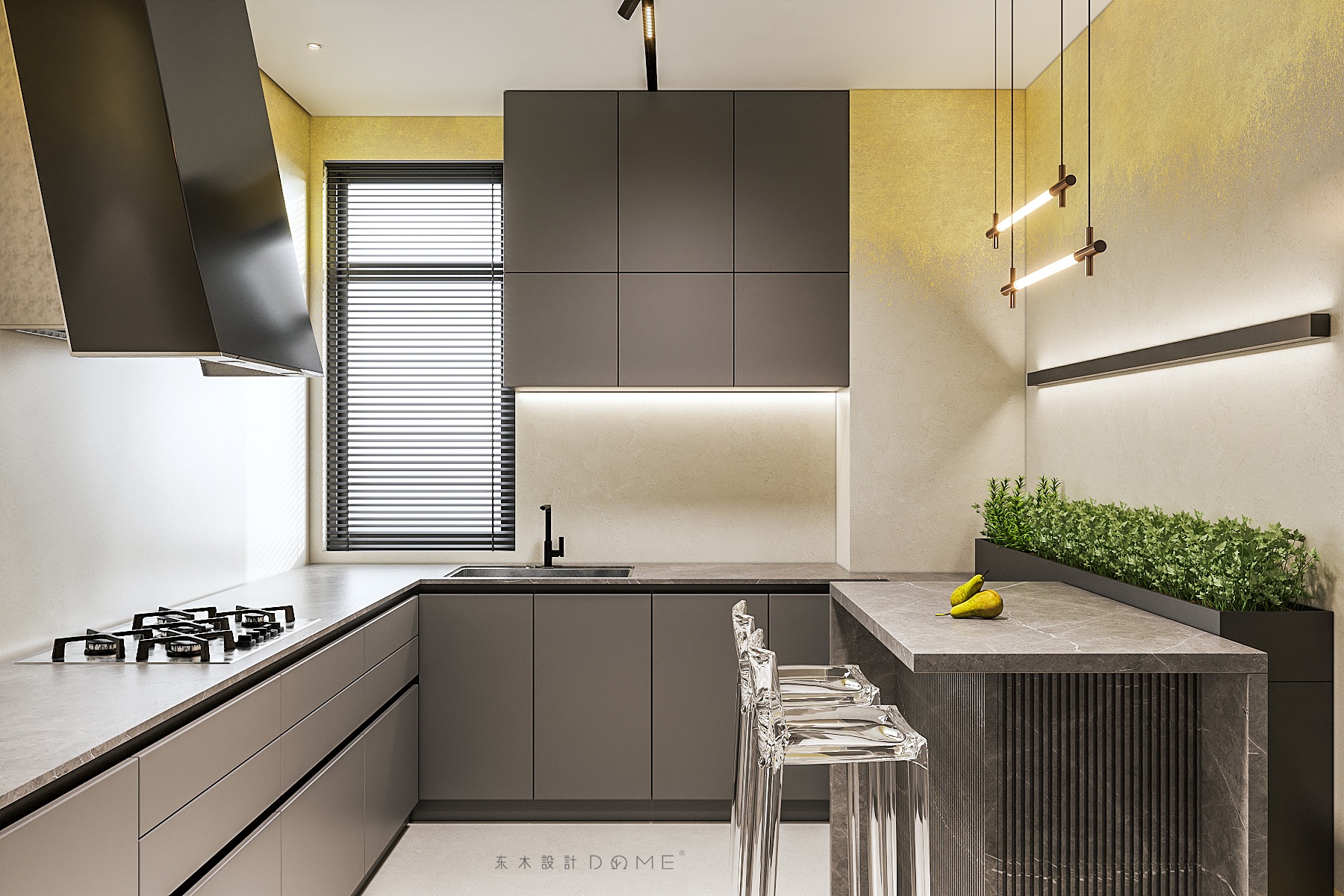 现代平层设计丨东木设计-23