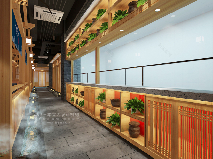 西宁万达九华牛烤肉店,打造仙境般的就餐环境-23