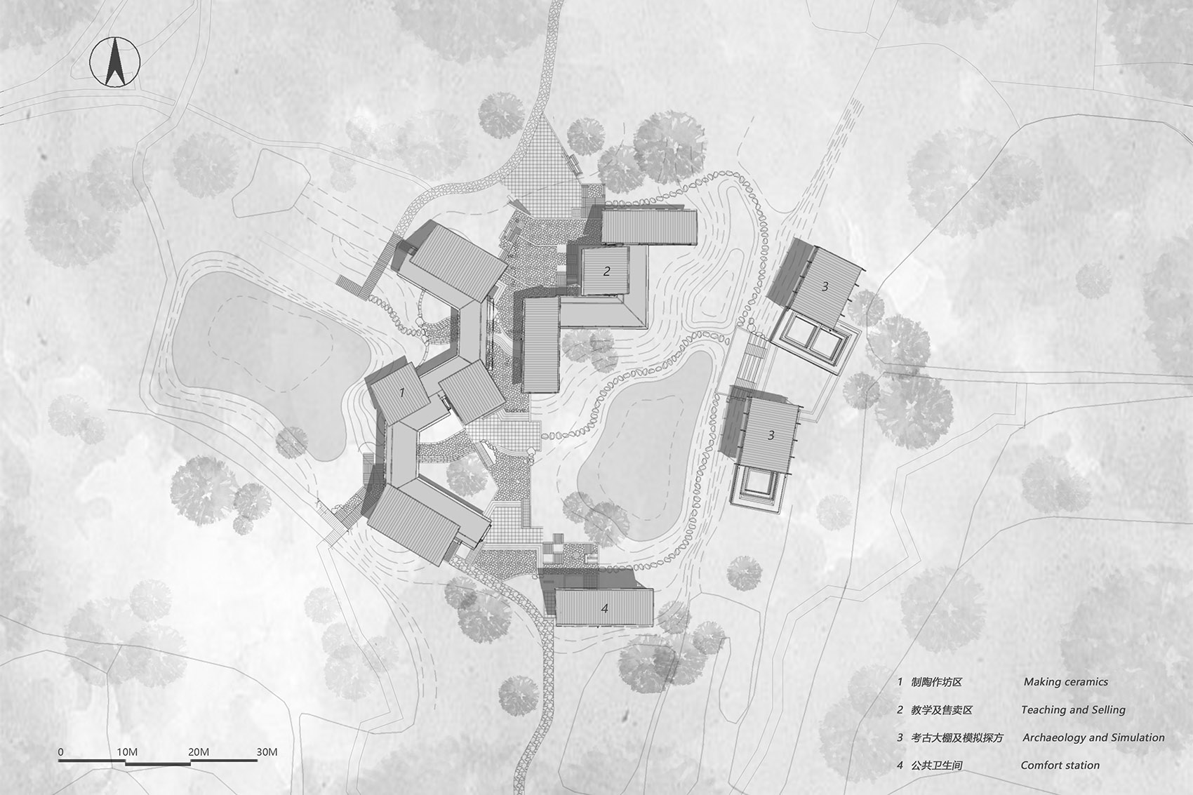 盘龙城国家遗址公园模拟考古互动体验区丨郑辑宏·辑禾设计工作室-88