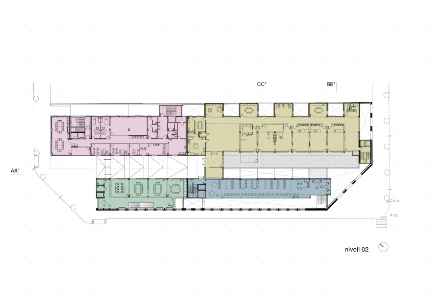 巴塞罗那“炼金厂”建筑重生 · 多功能社区设施-25