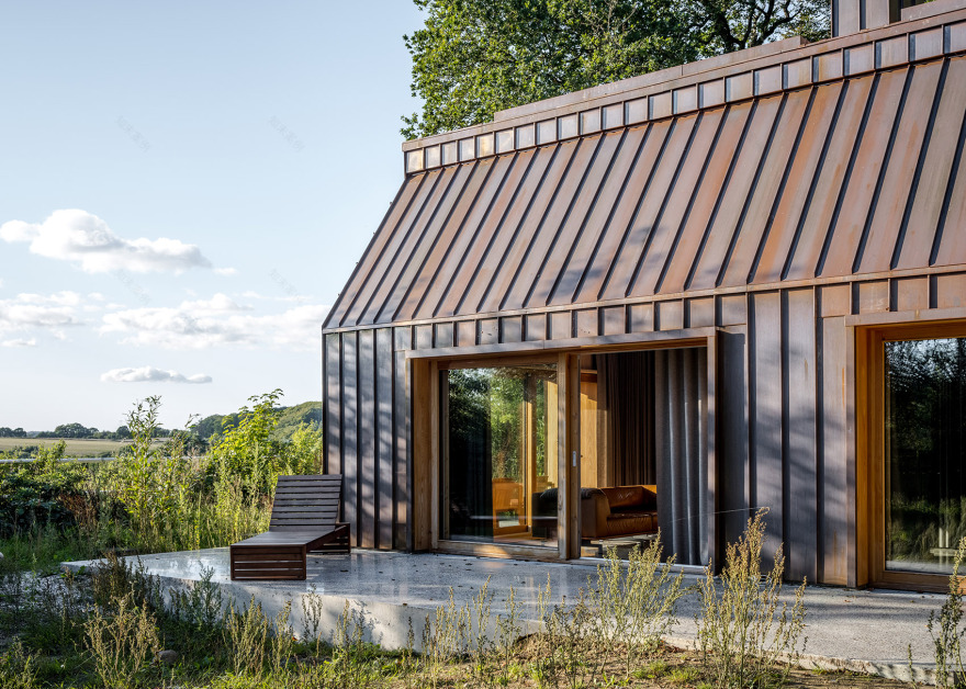 丹麦森林中的作家之家丨SLETH事务所-14