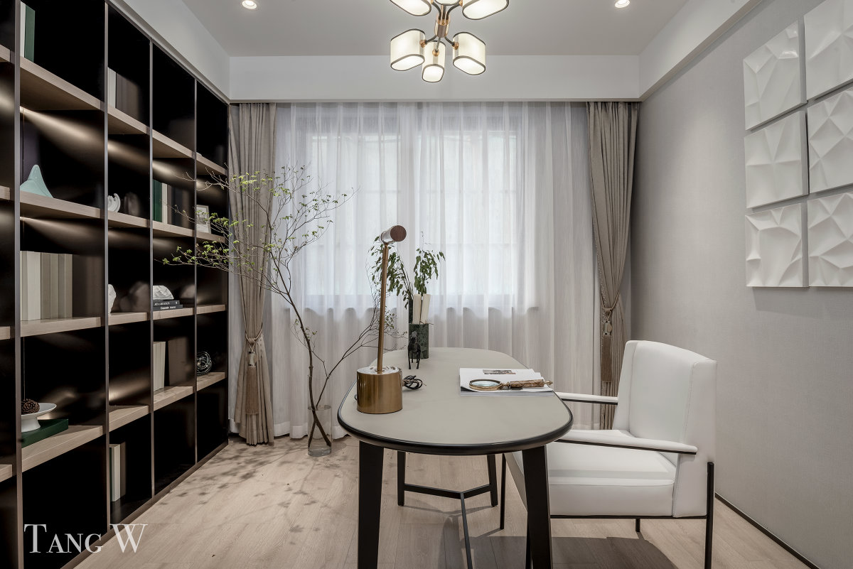 新中式风格样板间-12