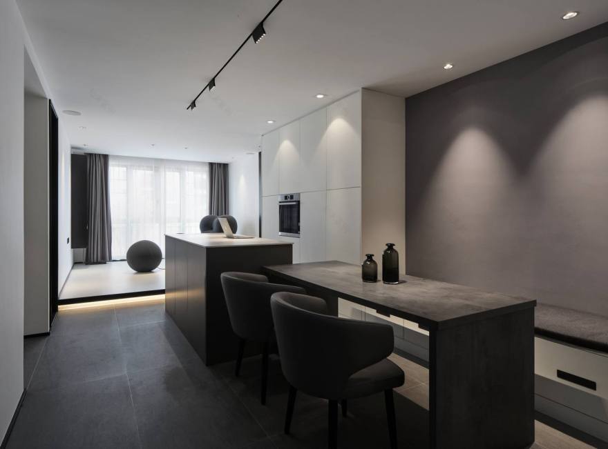 独居时光,编织一个人的梦——沈健 90 平米自由无拘束空间设计-15