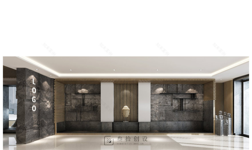 常德格力空调接待中心——自然生态的雅致空间-15