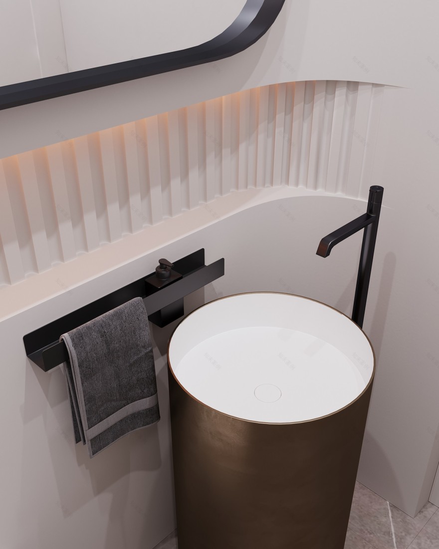 莫斯科法式极简公寓丨俄罗斯莫斯科丨ABarchitects 工作室-26