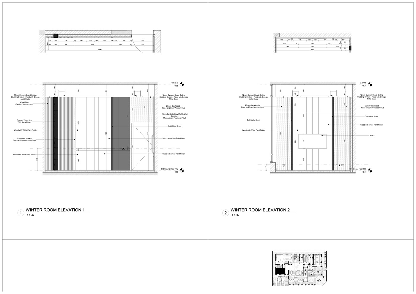 Youssef Tarek丨别墅丨Villa Interior Working Drawings-16