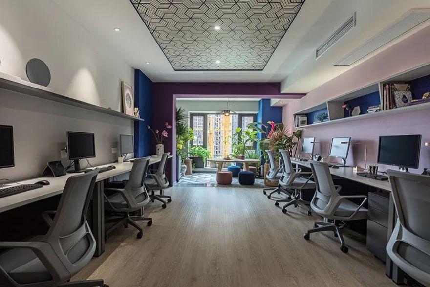 成都靳泰果设计工作室 | 蓝海紫焰的创意空间-17