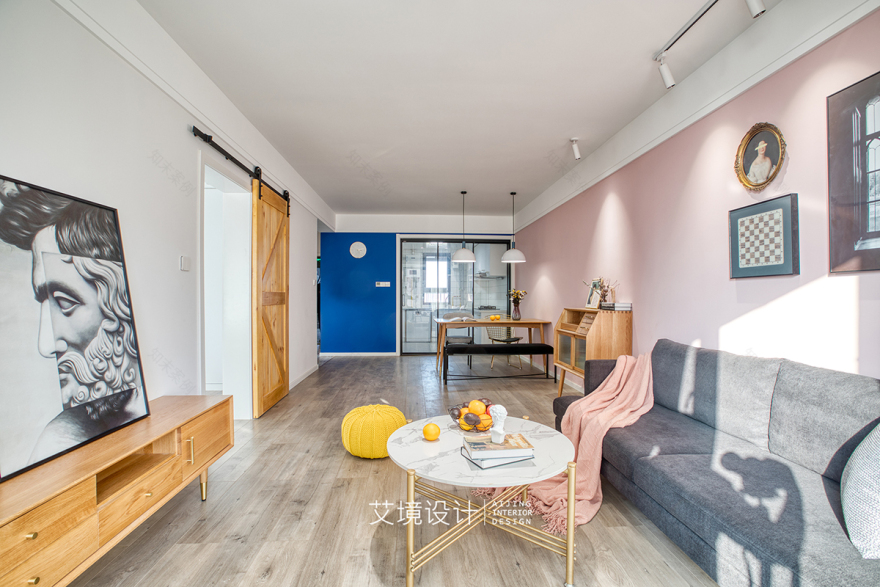 淄博名士豪庭现代北欧风住宅设计-26