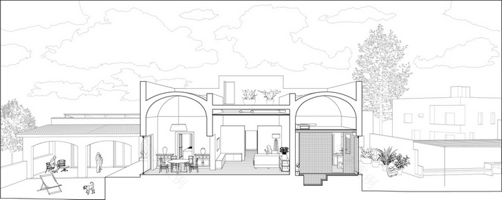 乡村老屋变身高颜值现代家庭住宅-23