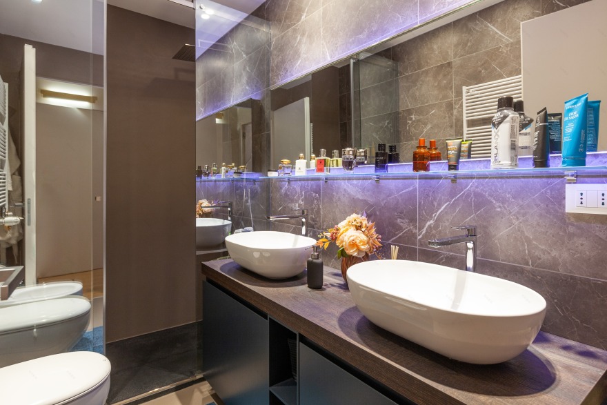 米兰中央车站公寓绿色垂直墙面设计丨意大利米兰丨CLM Design & Contract-22