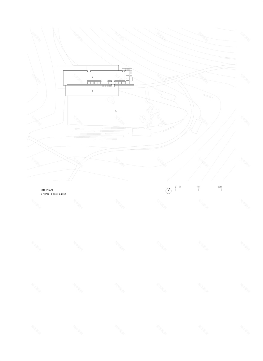思潭 · 以水池为背景的立体舞台设计丨韩国军威郡丨IROJE Architects & Planners-35