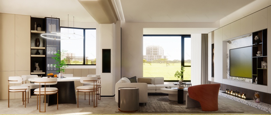 极简明亮之家丨中国合肥丨樑筑空间设计-9