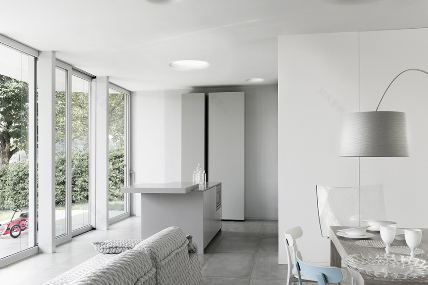 单色调建筑之美 | casaEnne 别墅设计-10