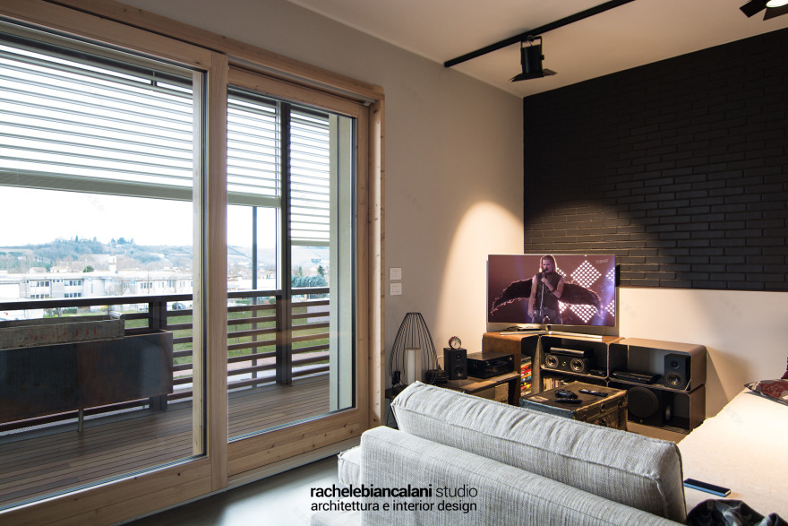 工业风 2.0 公寓 | 定制铁艺、原始砖墙、开放空间-49