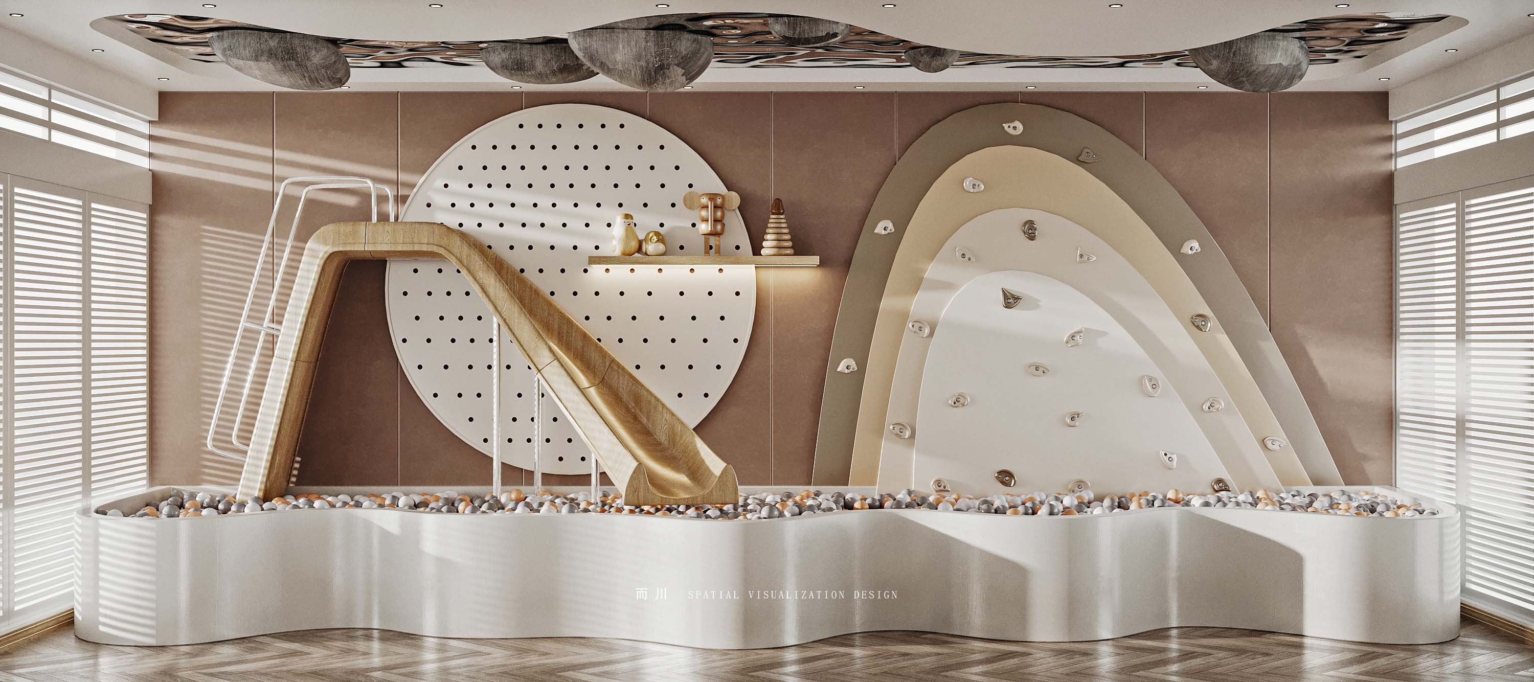 意式风情别墅设计丨而川空间可视化工作室-8