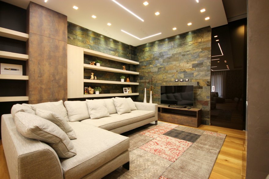 温馨现代家居,打造多功能生活空间-3