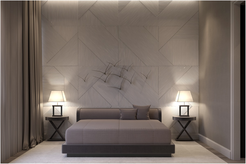 皮雕工艺在室内墙面设计中的应用-83