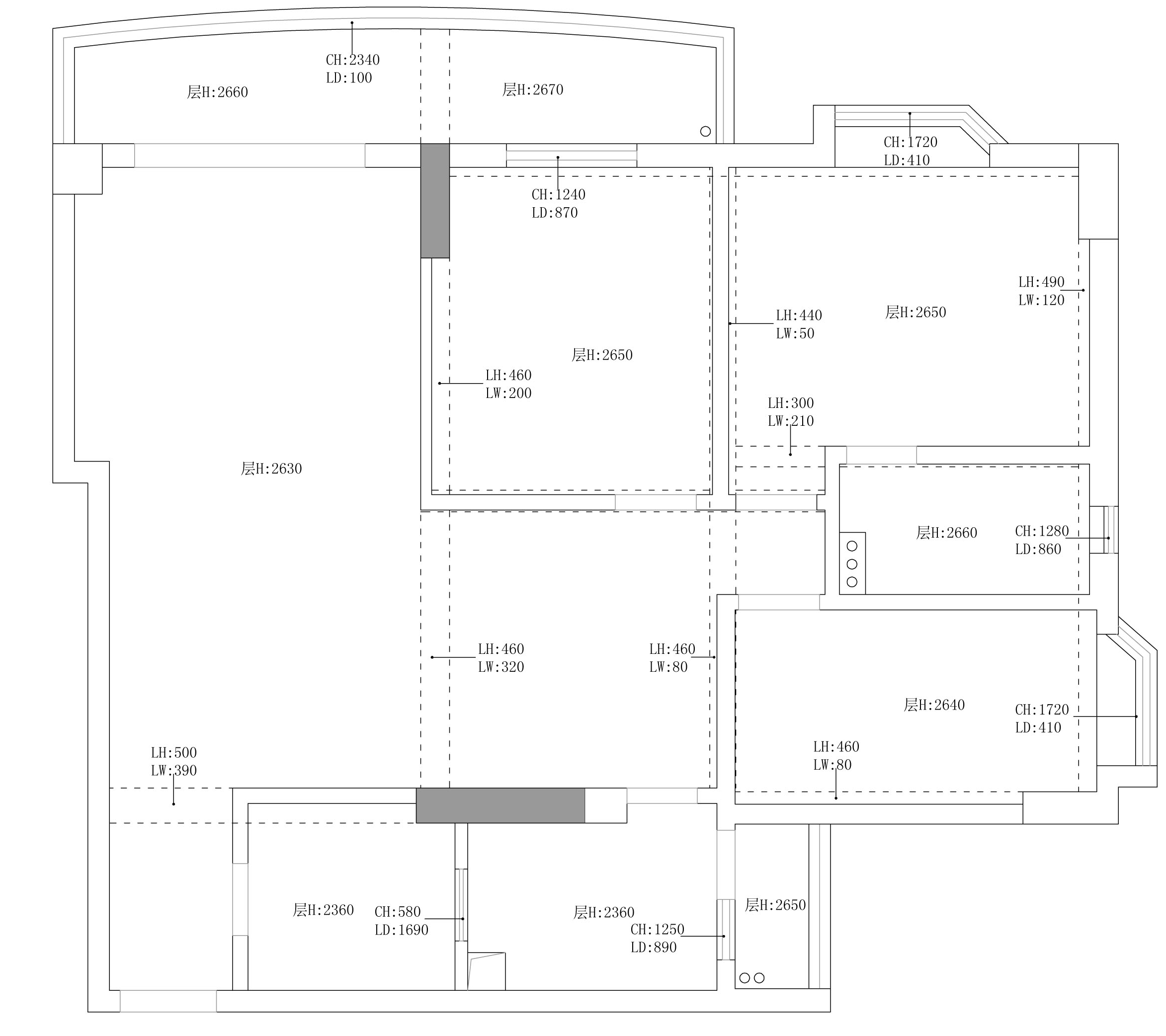 暖居 · 狭小空间变身舒适宜居丨H&Y 联创设计-1