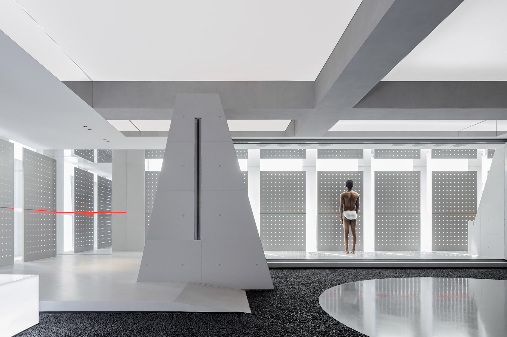 KC Aluminium 门窗系统展厅，南京/呈现未来和荒芜感的空间-3