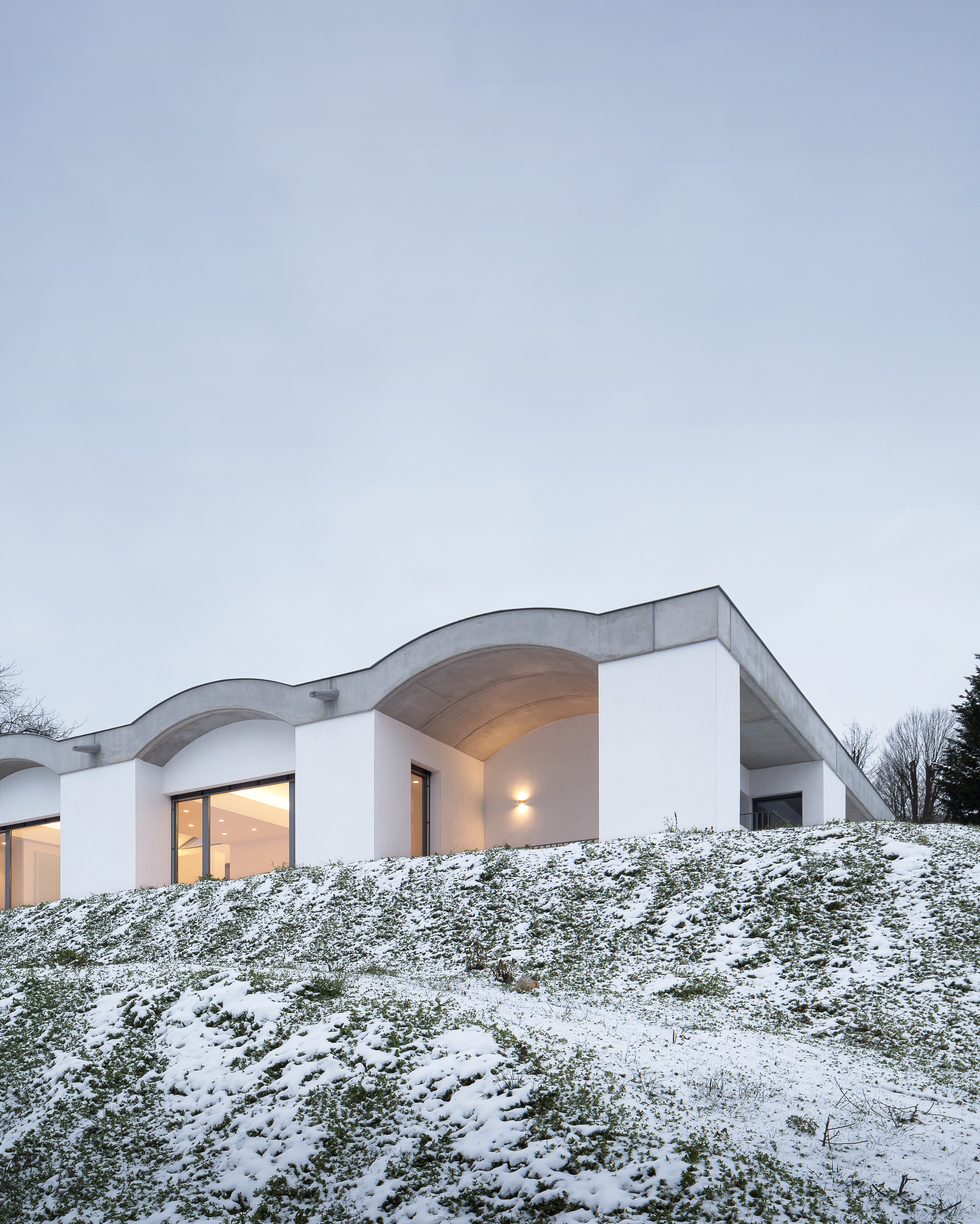 Vulcano+Gibello Architectes丨别墅建筑丨House on the Hillside-57