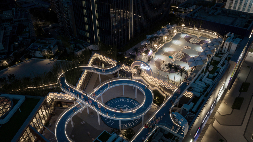 武汉江宸天街漂浮海滩球场丨中国武汉丨FLO景观设计事务所-77