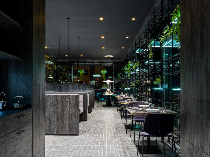 日式餐厅 KANTO' | 古典建筑中的现代东方美学-15