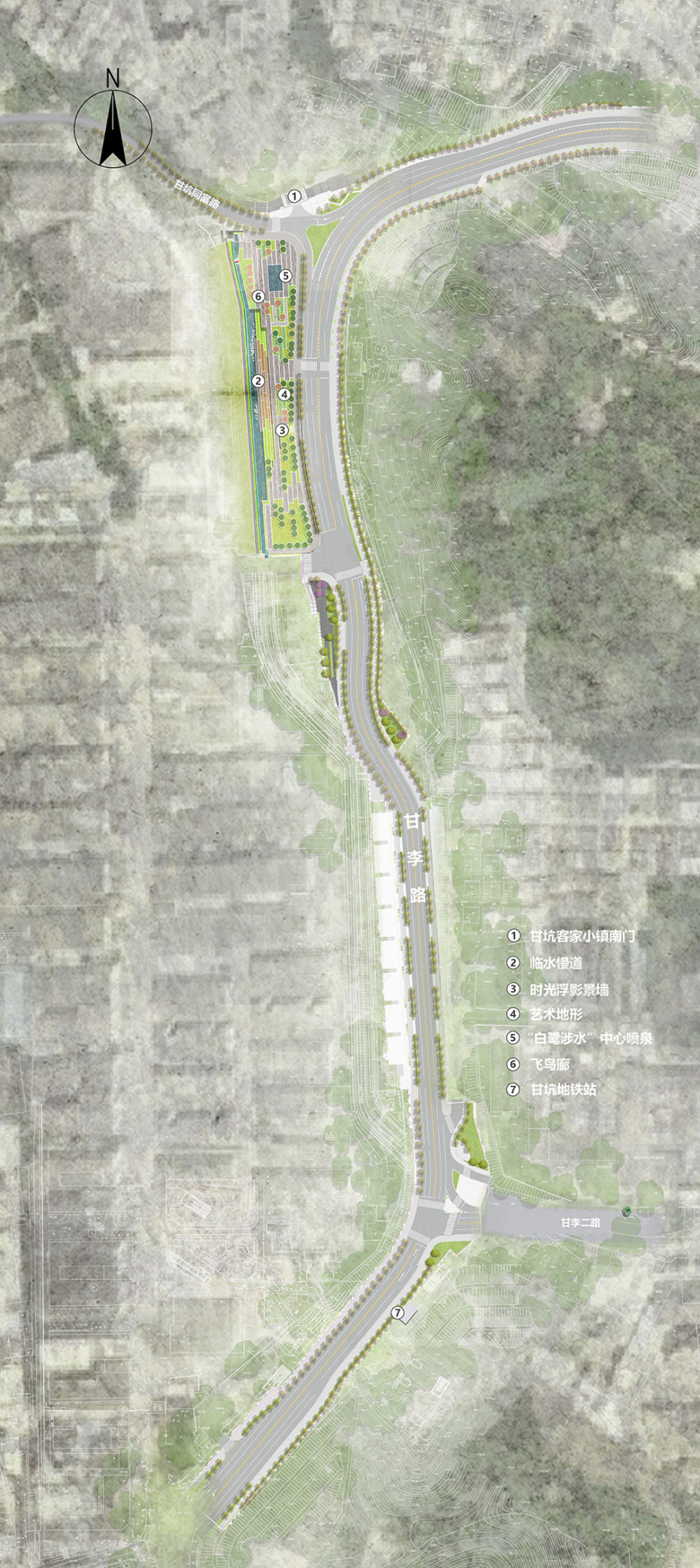 甘李路文化街道营造,深圳龙岗/合而不同 新街道对话新古镇-64