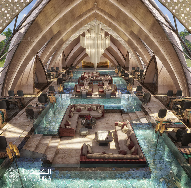 迪拜豪华意大利餐厅设计,打造非凡用餐体验-8