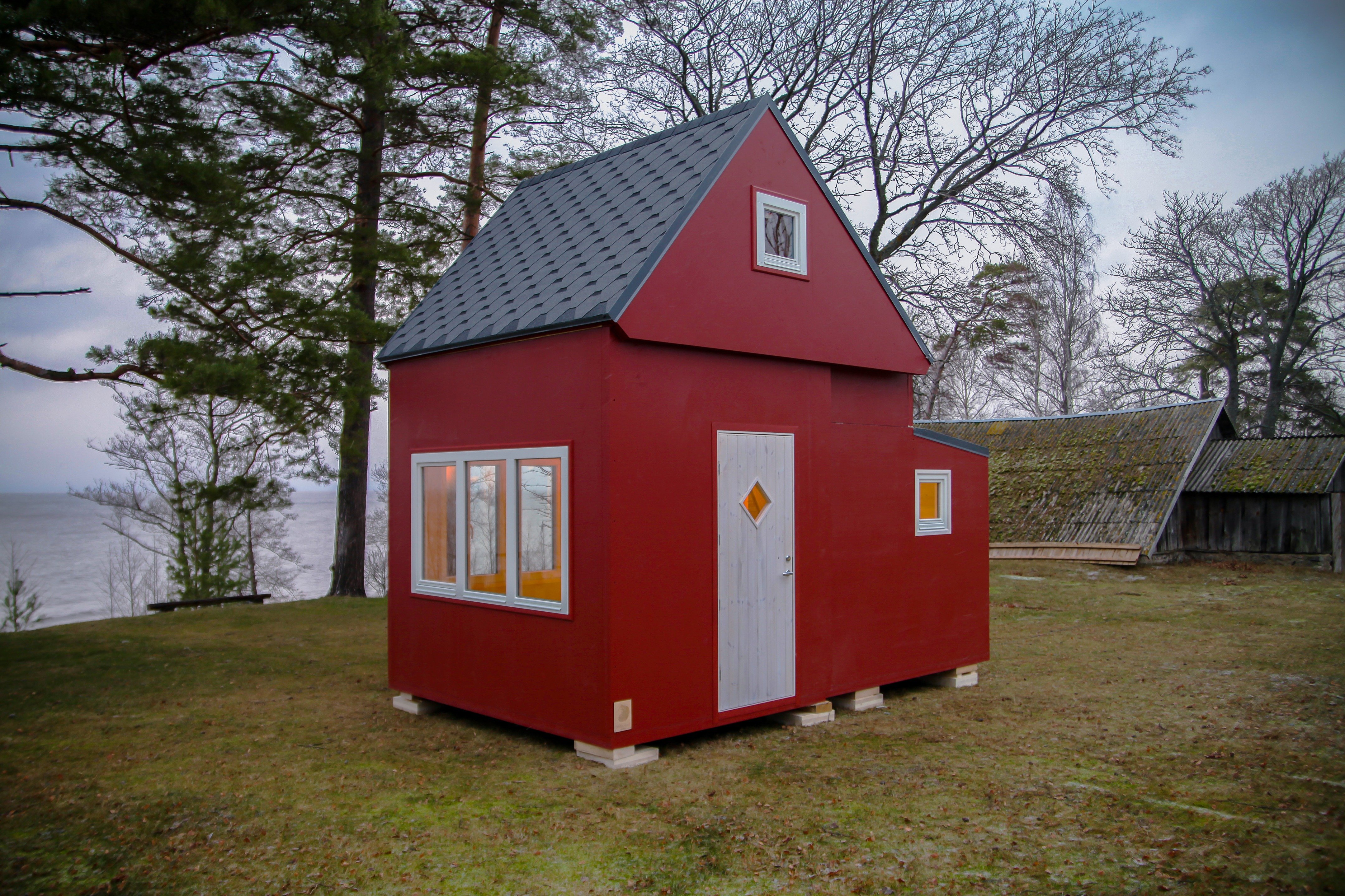 Baltic seashore foldable cabin "Brette 20"-4
