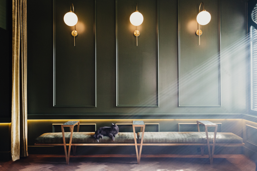 阿姆斯特丹高端大麻店,艺术装饰与现代风格完美融合-1