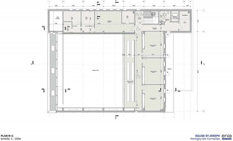 法国圣约瑟夫教堂丨enia architectes-58