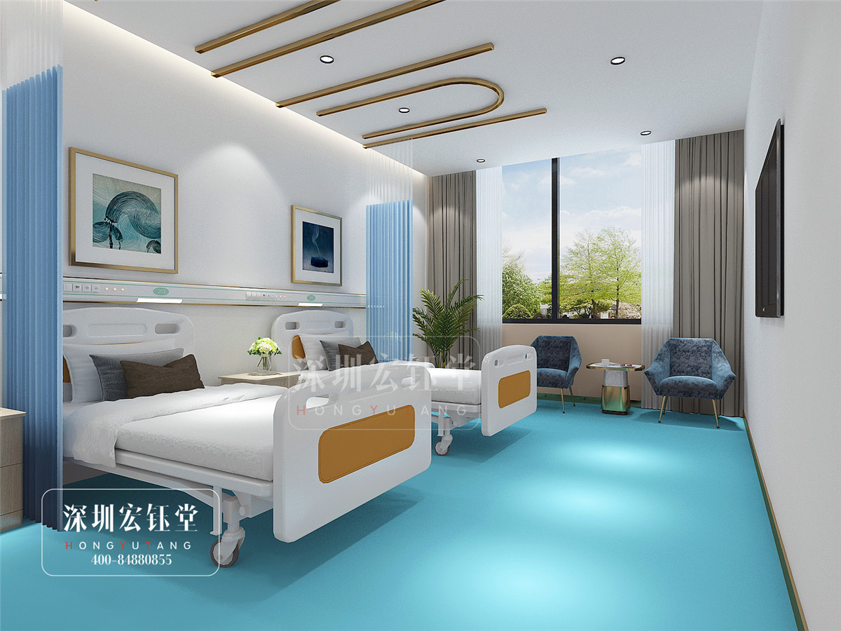 【宏钰堂】郑州整形医院设计公司-佑尔美医疗美容医院装修设计效果图-9
