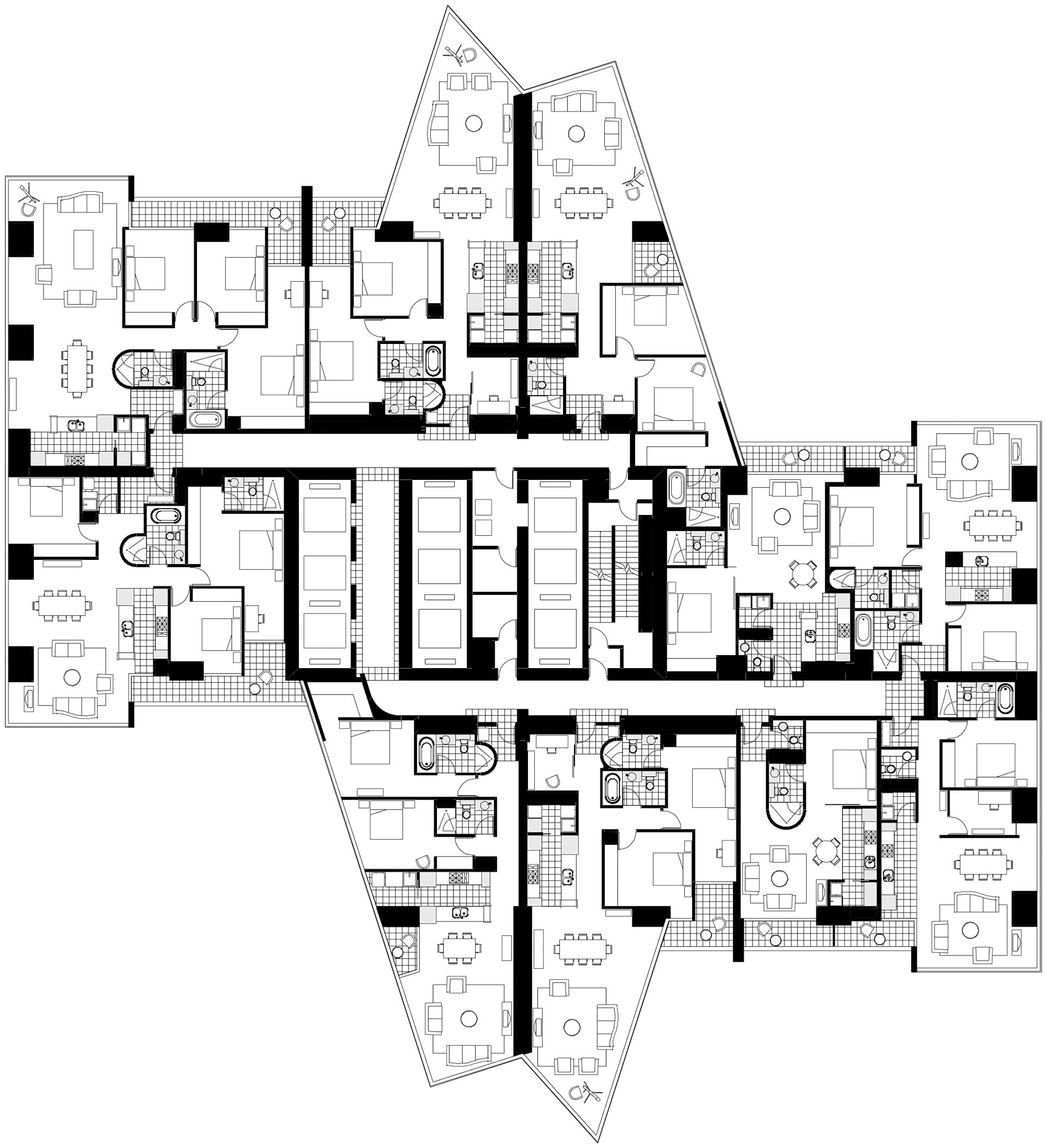 墨尔本尤里卡大厦丨澳大利亚墨尔本丨Fender Katsalidis建筑事务所-42