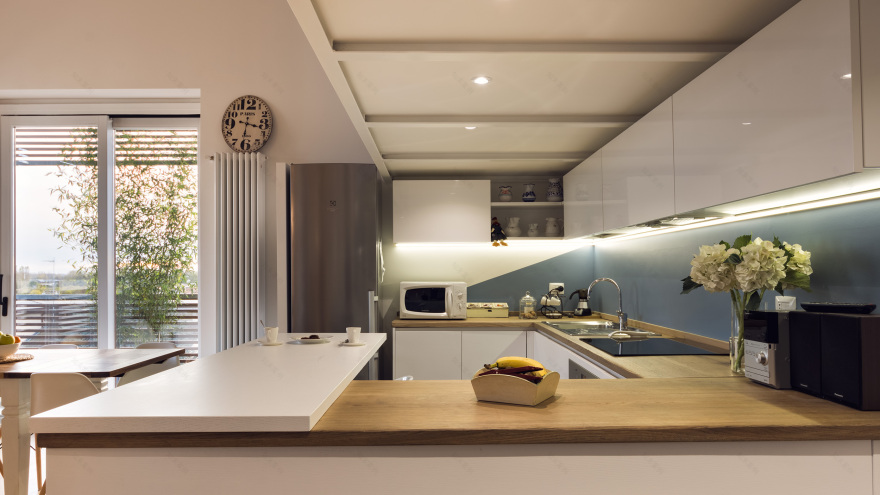 明亮温馨公寓设计丨意大利丨Annalisa Carli-8