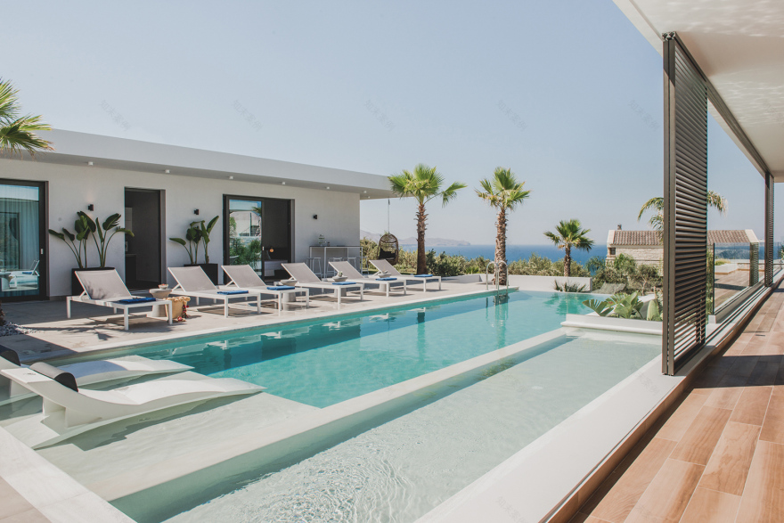 现代风格别墅设计,展现夏日度假风情-2