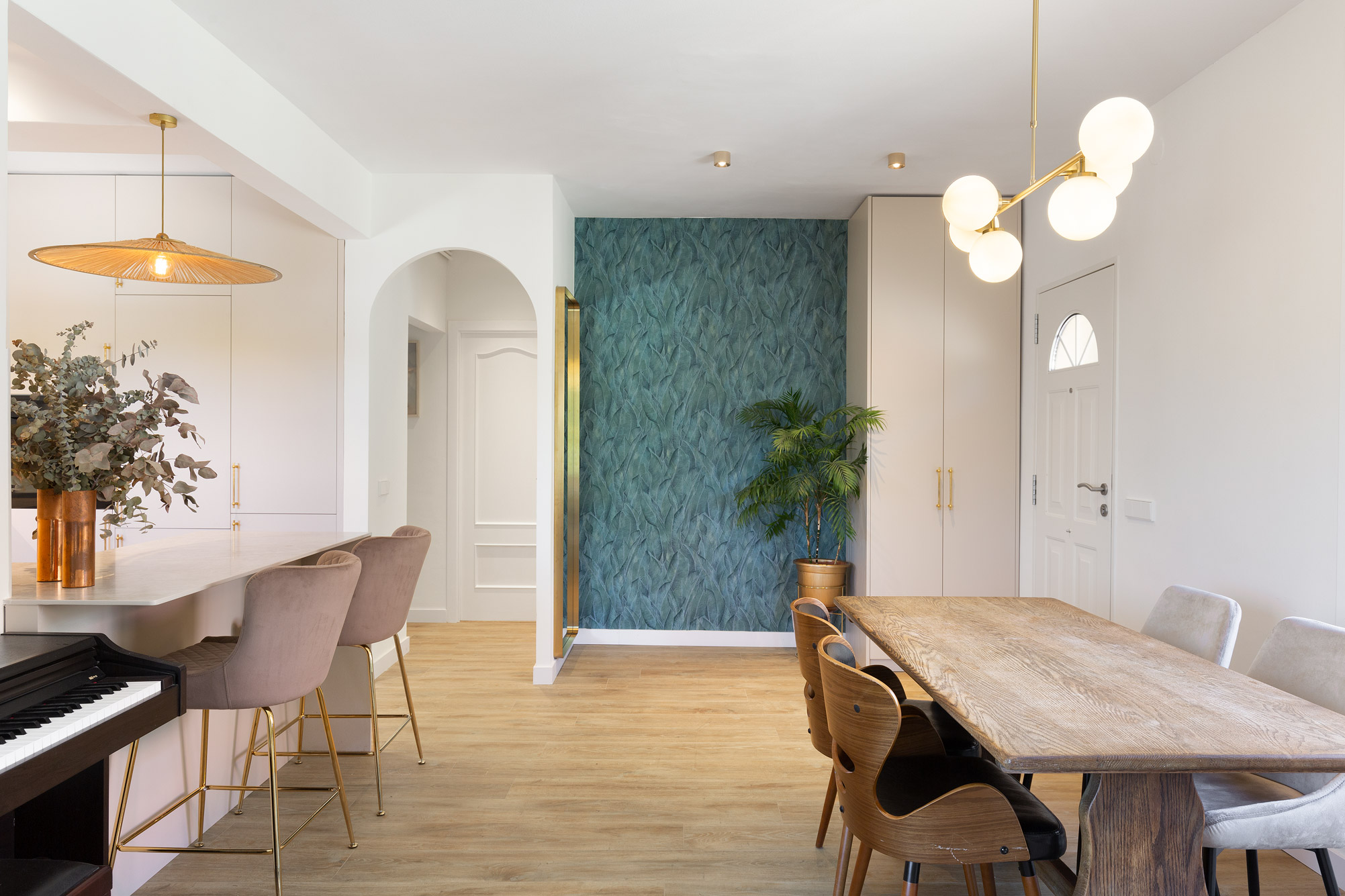 明亮开放的平层住宅设计丨Cláudia de Sousa-1