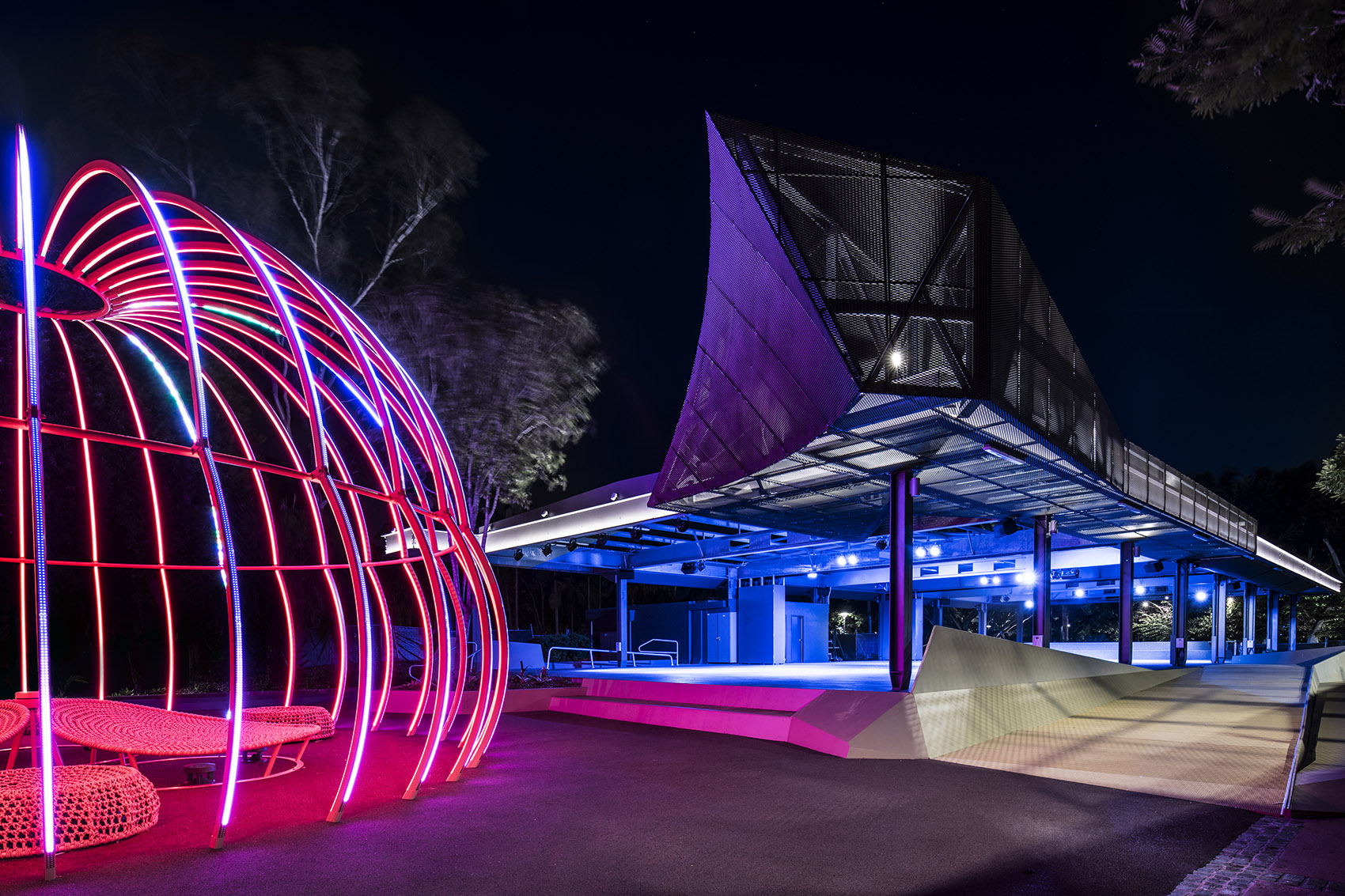 Flowstate城市公共空间，昆士兰/充满雄心和创造力的城市实验，揭示未来的发展方向-63