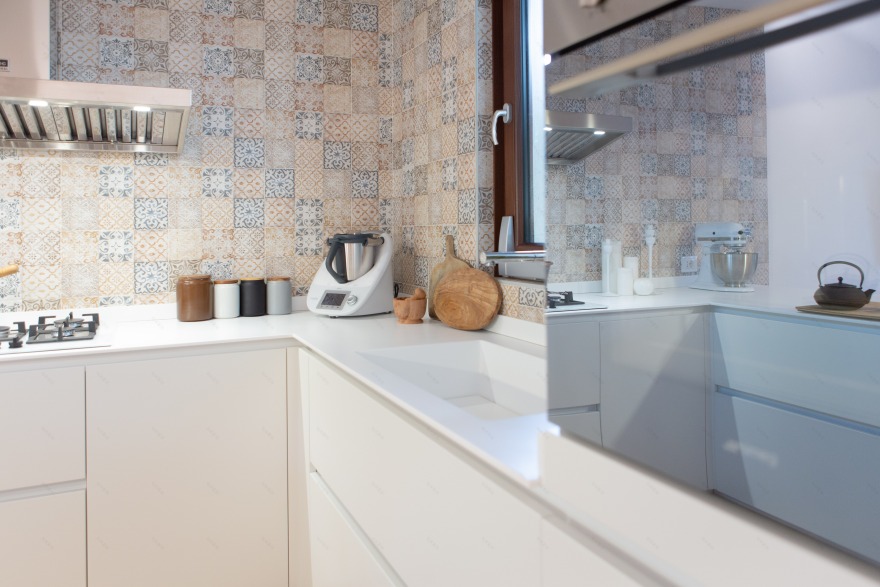 80 年代风格家居翻新,温馨简约厨房设计-13