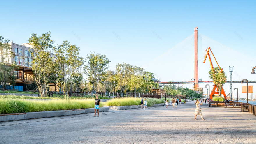 上海杨浦滨江二期绿道 | 工业遗存重生,公共空间扩展-63