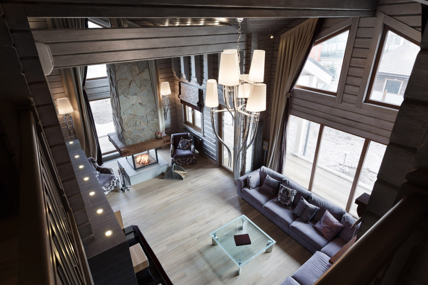 雪域风情 | Courchevel 风格木屋设计-6