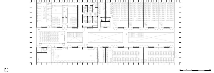 巴西两校区建筑,优雅强烈特质融入自然环境-82