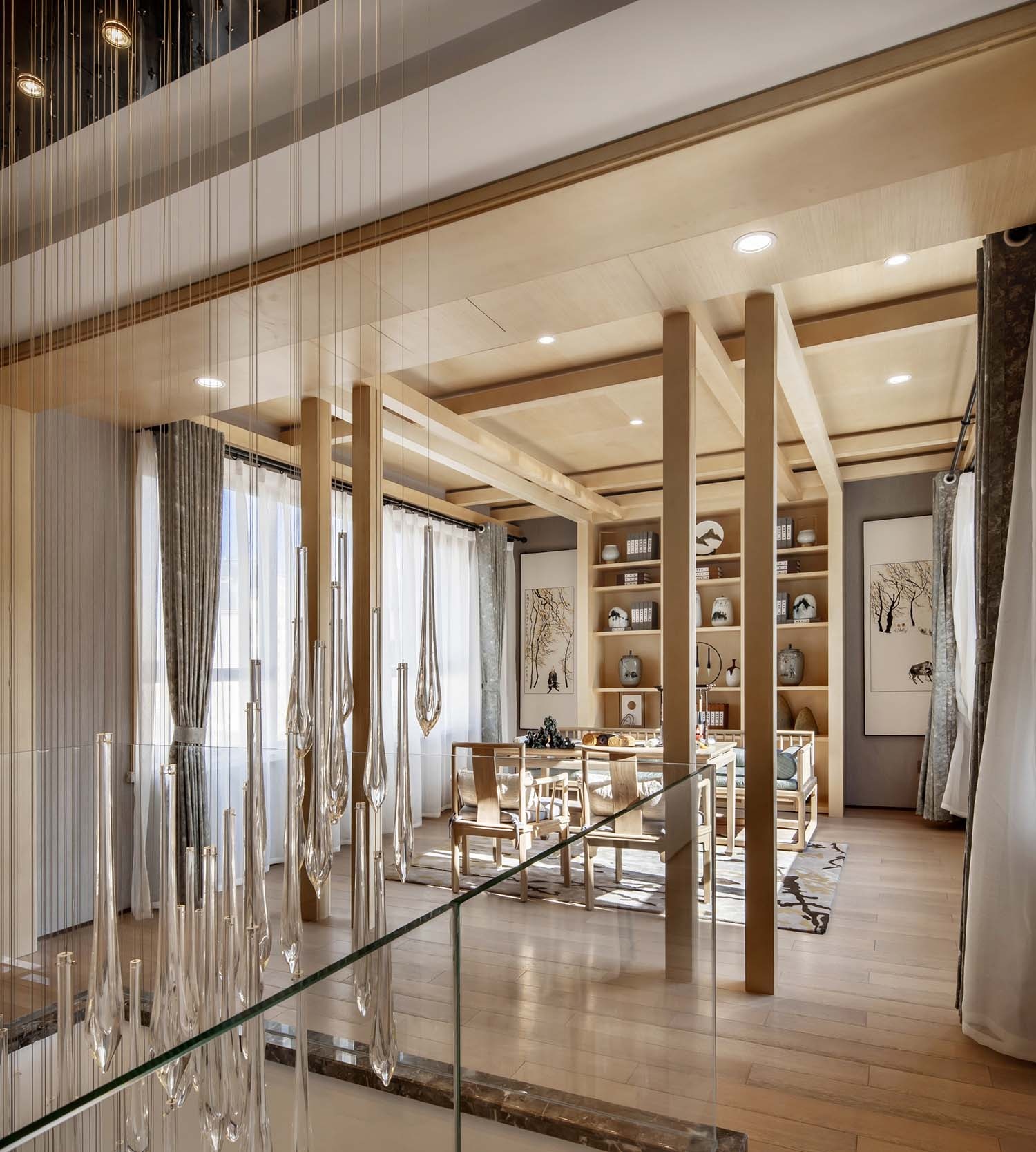 大连·金地拾贰坊和樾别墅样板间丨中国大连丨北京顺迈佳室内设计有限公司-13